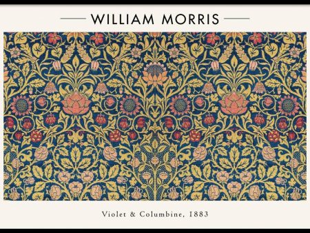 William Morris - Violet and Columbine For Sale