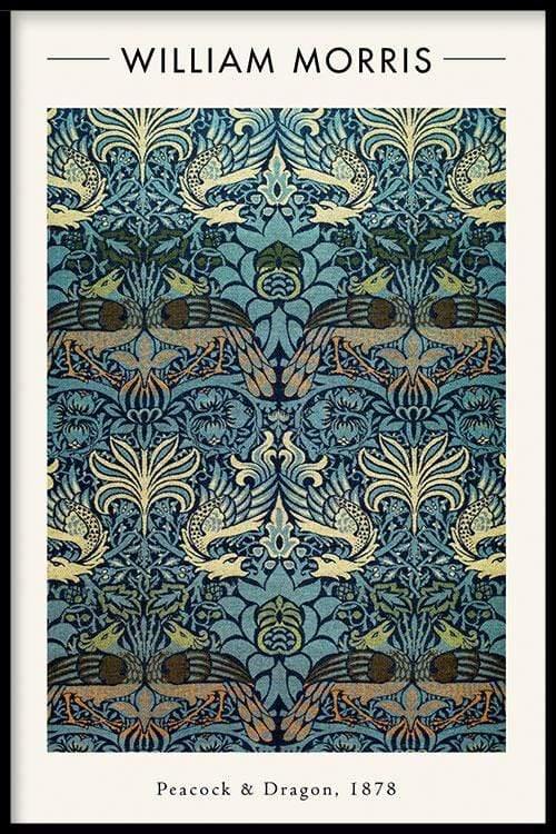 William Morris - Peacock and Dragon Online