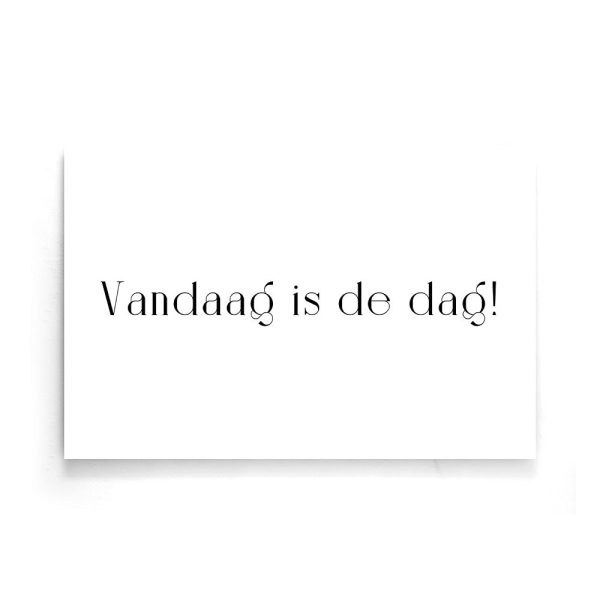 Vandaag Is De Dag! Online Sale