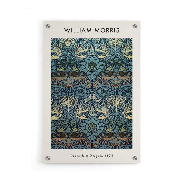 William Morris - Peacock and Dragon Online