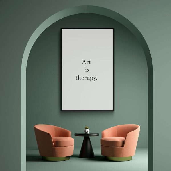 Art Is Therapy Hot on Sale