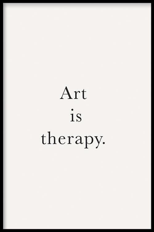 Art Is Therapy Hot on Sale