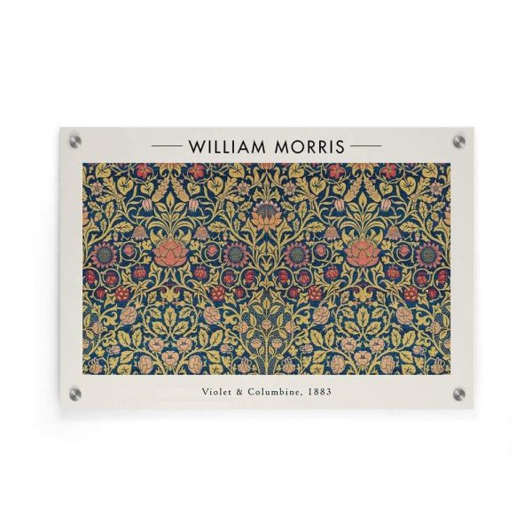 William Morris - Violet and Columbine For Sale