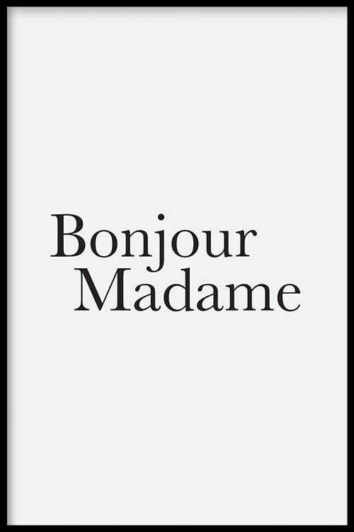 Bonjour Madame For Sale