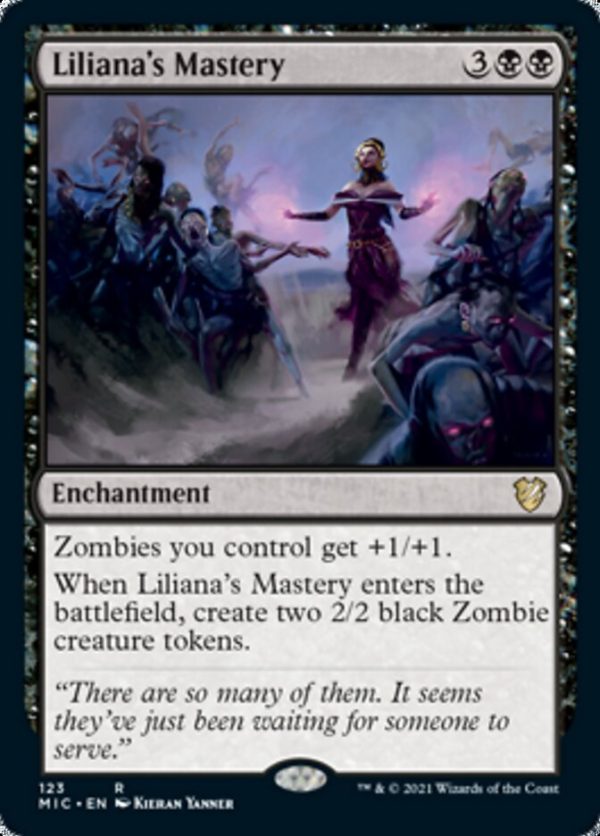 Liliana s Mastery [Innistrad: Midnight Hunt Commander] Online now