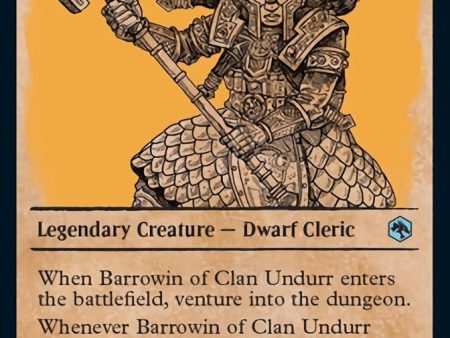 Barrowin of Clan Undurr (Showcase) [Dungeons & Dragons: Adventures in the Forgotten Realms] For Cheap