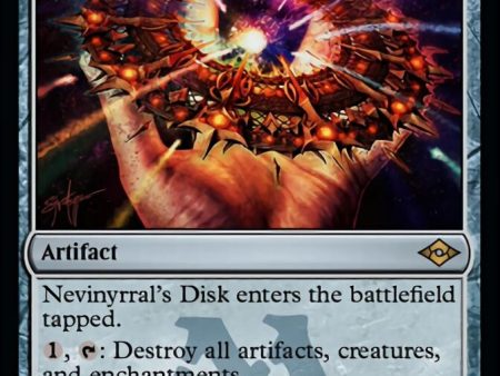 Nevinyrral s Disk (Foil Etched) [Modern Horizons 2] For Discount