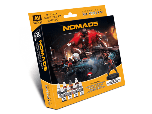 Infinity Code One Model Color Set Nomads Exclusive Minature Supply