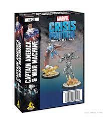 Marvel: Crisis Protocol - Captain America & War Machine For Cheap