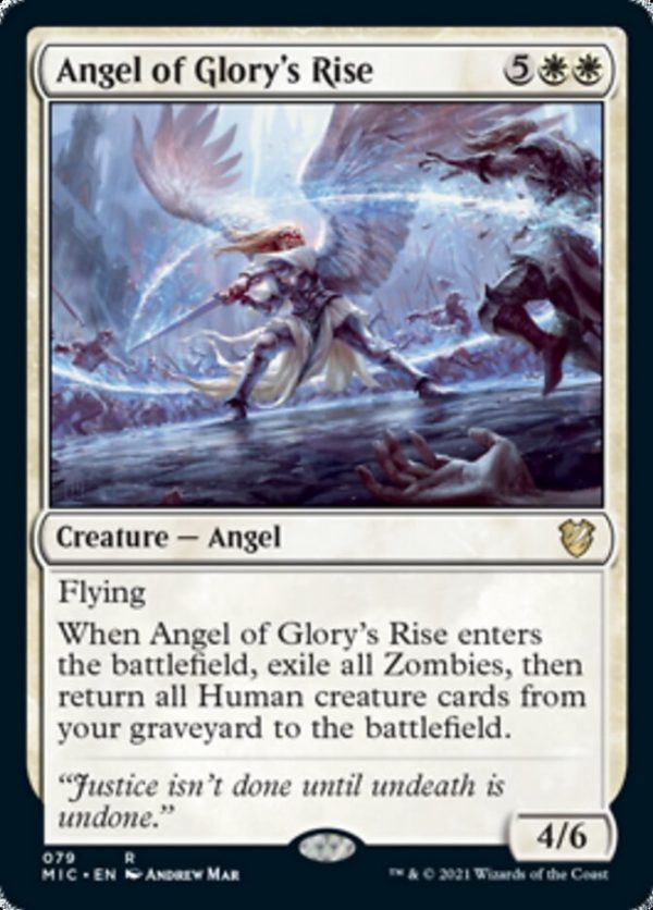 Angel of Glory s Rise [Innistrad: Midnight Hunt Commander] Online now