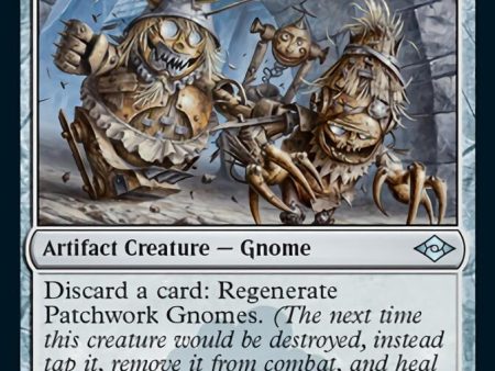 Patchwork Gnomes (Foil Etched) [Modern Horizons 2] For Sale