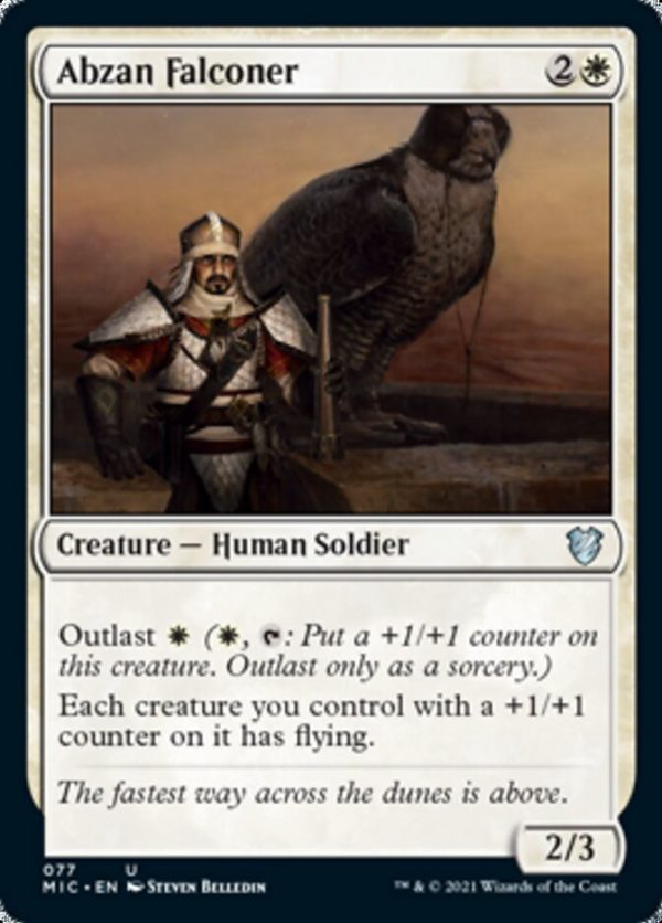 Abzan Falconer [Innistrad: Midnight Hunt Commander] on Sale