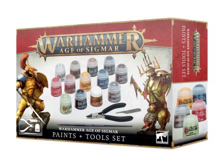 Age of Sigmar Paint Set + Tools Set Sale