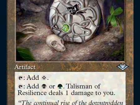 Talisman of Resilience (Retro Foil Etched) [Modern Horizons] Online now