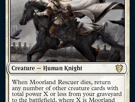 Moorland Rescuer [Innistrad: Midnight Hunt Commander] Hot on Sale