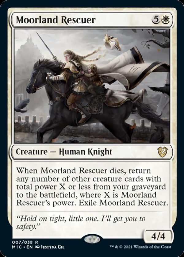 Moorland Rescuer [Innistrad: Midnight Hunt Commander] Hot on Sale