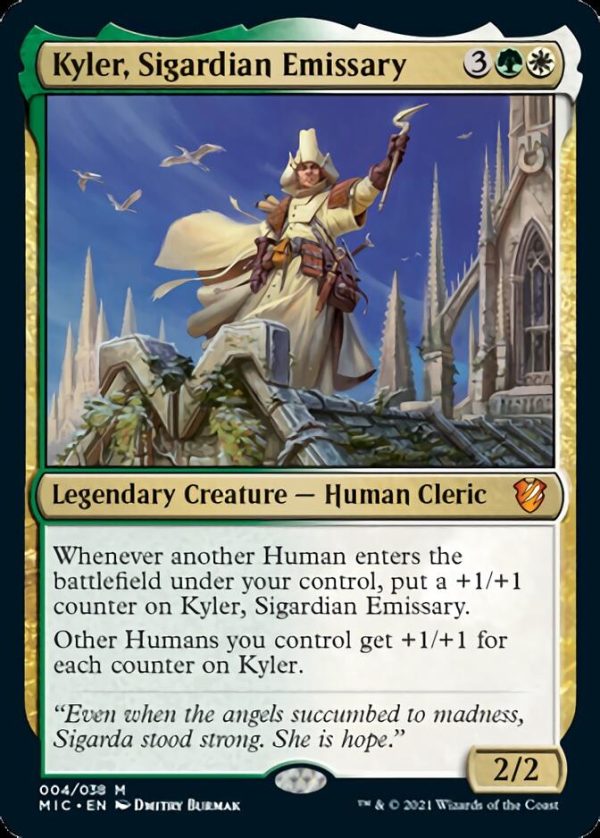 Kyler, Sigardian Emissary [Innistrad: Midnight Hunt Commander] Supply