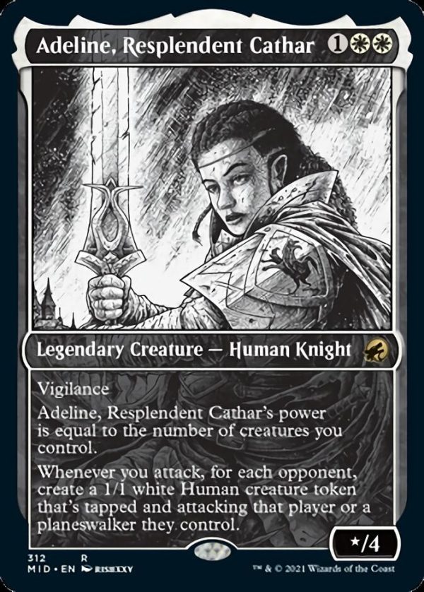 Adeline, Resplendent Cathar (Showcase Eternal Night) [Innistrad: Midnight Hunt] Supply