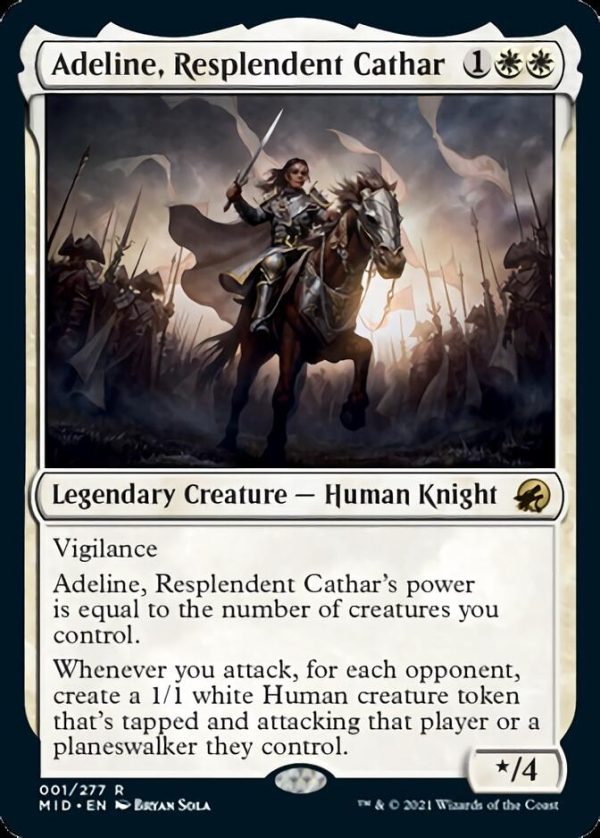 Adeline, Resplendent Cathar [Innistrad: Midnight Hunt] Sale