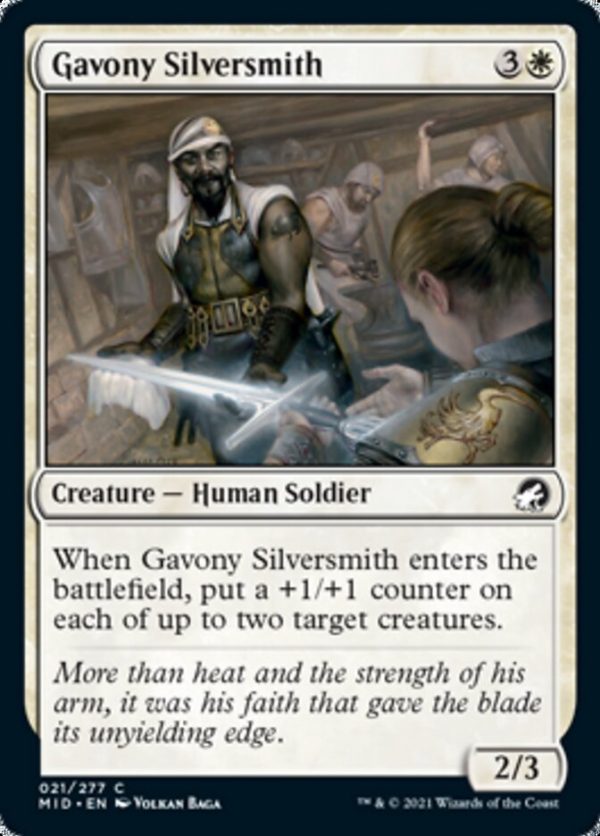 Gavony Silversmith [Innistrad: Midnight Hunt] Online Sale