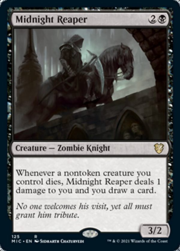 Midnight Reaper [Innistrad: Midnight Hunt Commander] Cheap