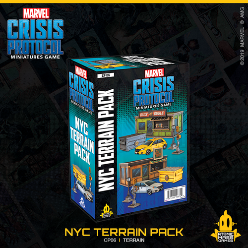 Marvel: Crisis Protocol - NYC Terrain Pack Online Hot Sale