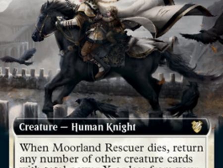 Moorland Rescuer (Extended Art) [Innistrad: Midnight Hunt Commander] Discount