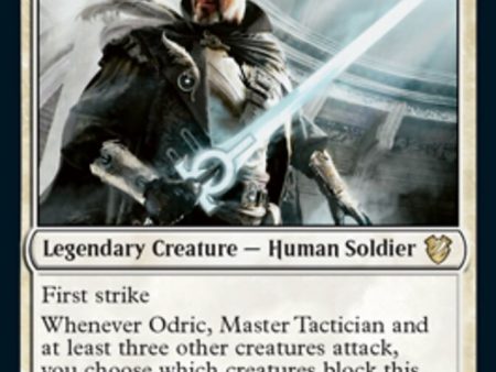 Odric, Master Tactician [Innistrad: Midnight Hunt Commander] For Discount