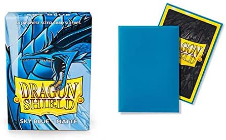 Dragon Shield Sleeves: Japanese Matte Sky Blue (Box Of 60) Discount