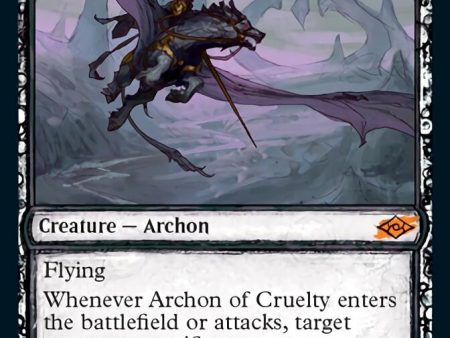 Archon of Cruelty (Sketch) [Modern Horizons 2] Online Sale