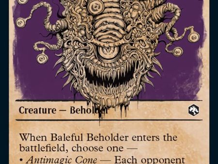 Baleful Beholder (Showcase) [Dungeons & Dragons: Adventures in the Forgotten Realms] For Cheap