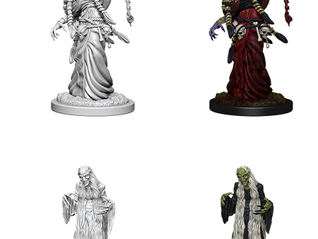 Nolzur s Marvelous Miniatures - Green Hag & Night Hag Online Hot Sale