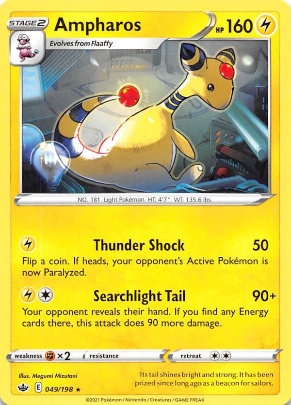 Ampharos (049 198) [Sword & Shield: Chilling Reign] Supply