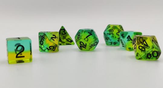 Dice Set - Mojito 7 Die Set on Sale