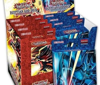 Egyptian God Deck Display - Slifer the Sky Dragon & Obelisk the Tormentor [1st Edition] For Sale