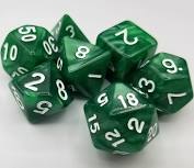 Dice Set - Pearl Green Fashion