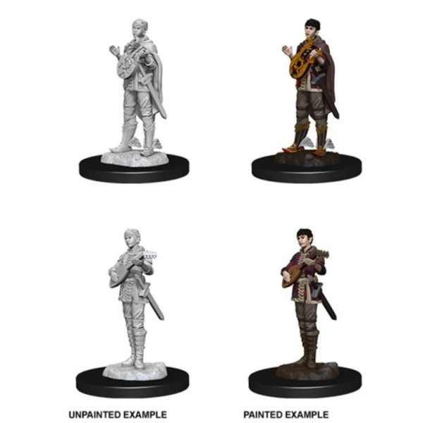 Nolzur s Marvelous Miniatures - Female Half-Elf Bard Online Sale