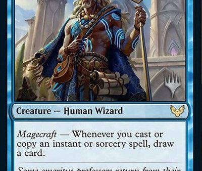 Archmage Emeritus (Promo Pack) [Strixhaven: School of Mages Promos] on Sale