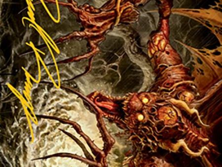 Archfiend of Sorrows Art Card (Gold-Stamped Signature) [Modern Horizons 2 Art Series] Online Hot Sale