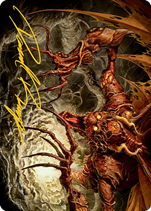 Archfiend of Sorrows Art Card (Gold-Stamped Signature) [Modern Horizons 2 Art Series] Online Hot Sale