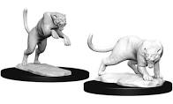 Nolzur s Marvelous Miniatures - Panther & Leopard Hot on Sale