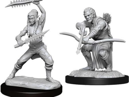 Nolzur s Marvelous Miniatures - W14 Male Wildhunt Shifter Ranger Online