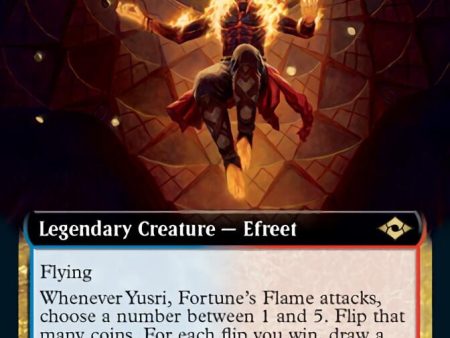 Yusri, Fortune s Flame (Extended Art) [Modern Horizons 2] Online Sale