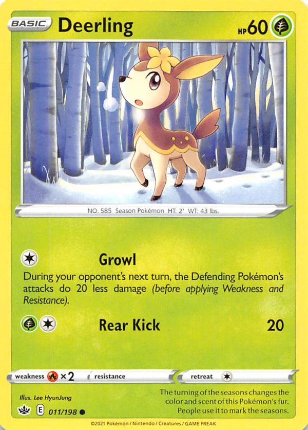 Deerling (011 198) [Sword & Shield: Chilling Reign] For Cheap