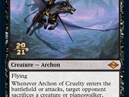 Archon of Cruelty [Modern Horizons 2 Prerelease Promos] Discount