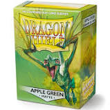 Dragon Shield Sleeves: Standard Matte Apple Green (Box of 100) Online now