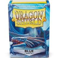 Dragon Shield Sleeves: Standard Matte Blue (Box of 100) Cheap