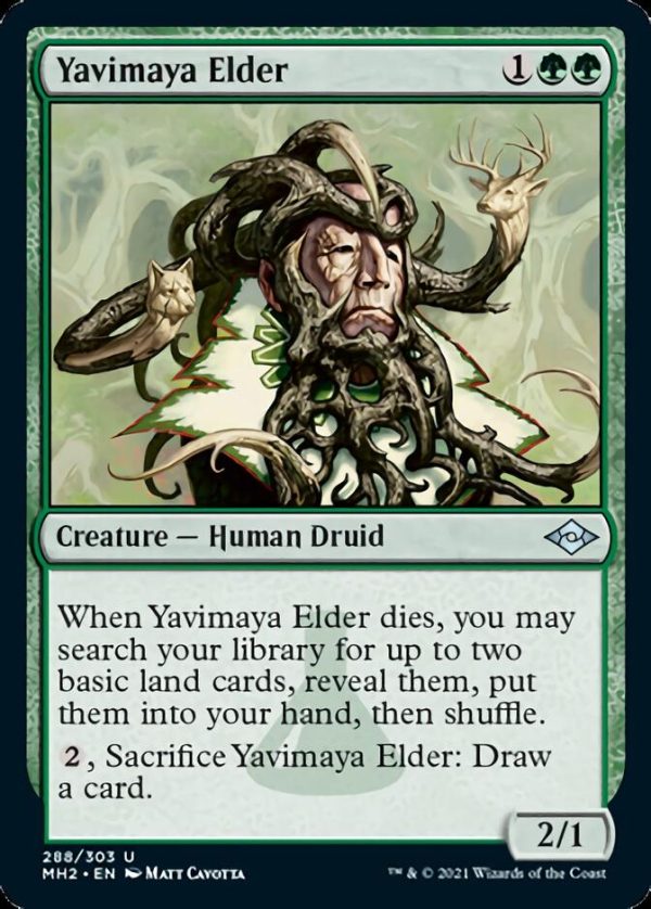 Yavimaya Elder [Modern Horizons 2] For Discount