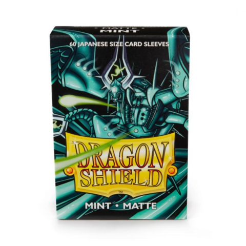 Dragon Shield Sleeves: Japanese Matte Mint (Box Of 60) Online Hot Sale