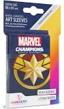 Marvel Champions LCG: Art Sleeves - Captain Marvel Cheap